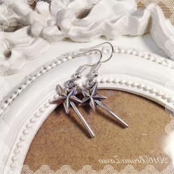 Bacchetta Magica Fata Magic Wand Fairy Tale Earrings Stella 