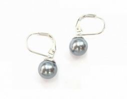 Bijoux Donna Monachella Perla Grigio Elegante Fashion Moda B