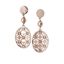 Boccadamo Bizantina, Pendenti, Bronzo Rosato E Swarovski Ref