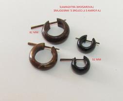 Buccia Di Cocco Legno Unisex Donna Uomo