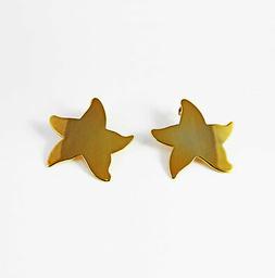 Bulli & Pupe Bijoux In Ottone Dorato A Forma Di Stella Marin