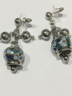 orecchini bysimon capri con campanella pendente