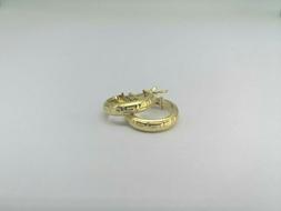 Campanella Cerchio Cerchietto Oro Giallo 18 K 750 Uomo Donna