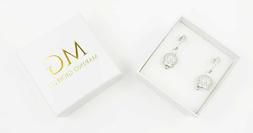 Campanella Full Zirconate Bianco In Argento 925  Rodiato In 