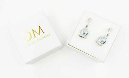 Campanella Traforata Smaltata Celeste Con Bordo Zirconato In