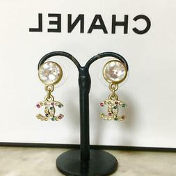 Cc Logo Oro Multicolore Strass 11a