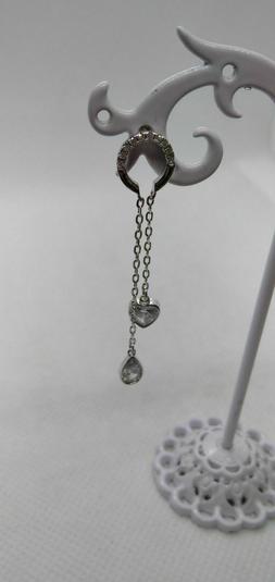 orecchini cerchi pendenti in argento 925 1000