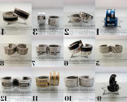 Cerchietto Da Uomo/donna Cerchio In Acciaio Inox 13mm Nero,b