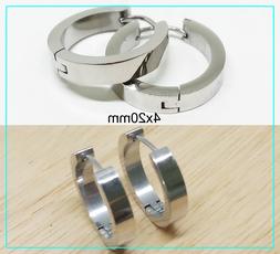 Cerchio Acciaio Cerchietto Pirata  Uomo-donna Quadrato 4mm X