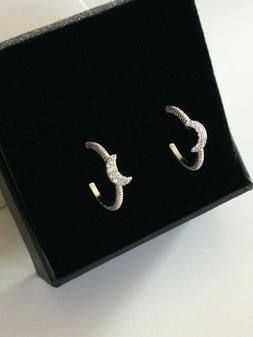 Cerchio Argento 925 Con Centrale Luna Con Zirconi Bianchi  4