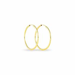 orecchini cerchio oro giallo donna bambina