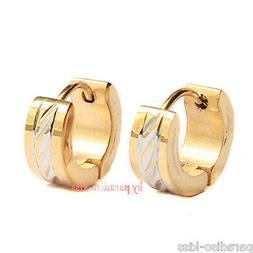 Cerchio Uomo Donna Unisex In Acciaio K79 Dorato