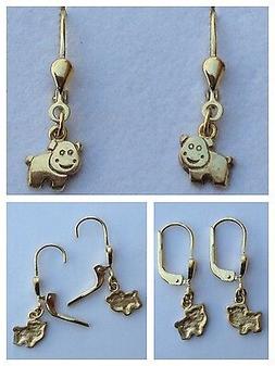 Chiusura A Farfalla 333 Oro Bambini Gioielli Bottone In Con 