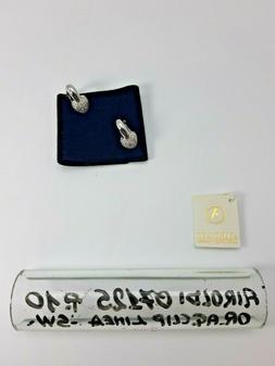 Orecchini/Clip - Cuoricini - Zirconi - Argento/925-Pl Au - O