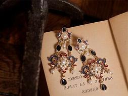 Clip Pinza Nonperce Grandi Lampadario Perle Blu Rosso Legger