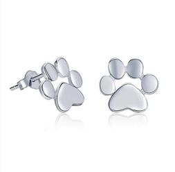 Colore Varianti Orma Cane Gatto Brillantino Acciaio Inox Oro