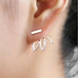 Con Borchie A Forma Di Fiore Di Loto In Lega Di Orecchini Se