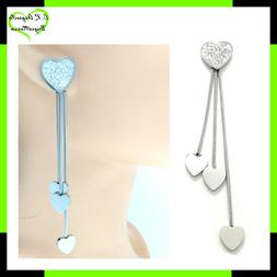 Con Cuore Pendenti Donna In Acciaio Da Inox A Cuoricini Zirc
