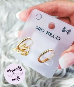 Con Fulmine Color Oro A Clip Belli Natale Capodanno