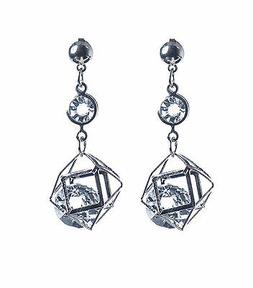 Con Pendenti 3d Mod. Parallax Con Brillantino Interno