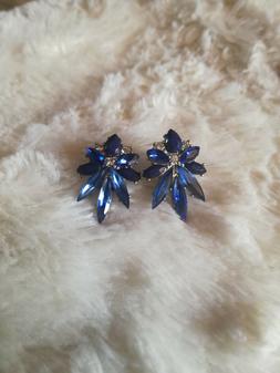 Con Pietre Blu Chiusura A Lobo Acciaio