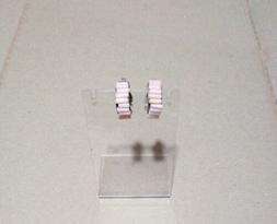 Coralli Rosa 3&deg; Scelta Con Clips Senza Buco Art B103