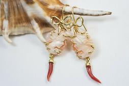 Corallo, Cammeo Conchiglia Sardonica Di Torre Del Greco Arge