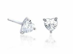 Cuori In Argento 925 Punto Luce Con Zirconi Brillanti Cuoric