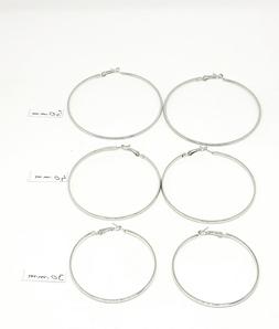 Da Donna A Cerchio 50 Mm 40 Mm 30 Mm Anallergici Bijoux Fash