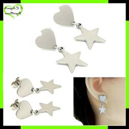 Da Donna A Forma Di In Acciaio Stella Cuore Con Pendente Pen