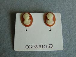 &nbsp; Da Donna A Lobo Imitazione Cammeo Gioie& Co.in Argento Pl