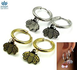 Da Donna Cerchio Piccoli Con Ape In Acciaio Inox Cerchietto 