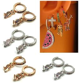 Da Donna Cerchio Piccoli Con Gufo A Zirconi Cerchietti Mini 