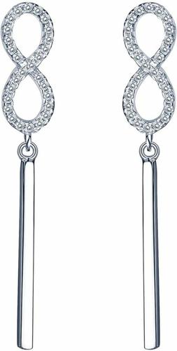 Da Donna Con Simbolo Dell'infinito, In Argento Sterling 925 