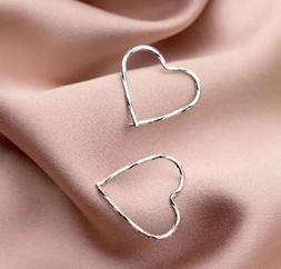 Da Donna Cuore Argento 925 / Women's Earrings 925 Silver Hea