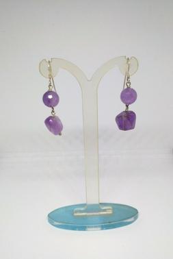 Da Donna Di Pietre Dure Naturali Scelte Di Ametista E Argent