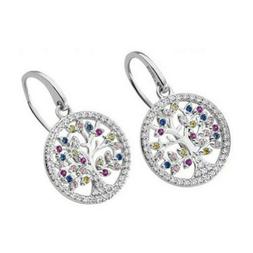 Da Donna In Argento 925 Albero Della Vita E Pendente A Cerch