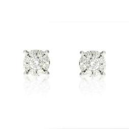 Da Donna In Oro Bianco 750 Con Diamante Rotondo Orb 670