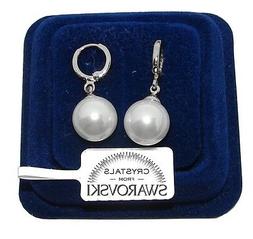 Da Donna Pl. Oro Bianco 18k Con Cristalli Swarovski S12