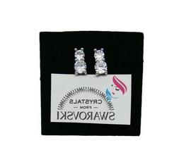 Da Donna Ragazza Argento Marcato 925 E Cristalli Swarovski R