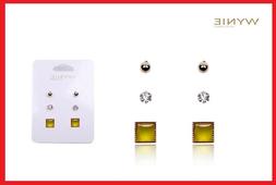 Da Donna Ragazza Bambina Bimba Piccoli Oro Punto Luce Quadra