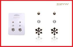 Da Donna Ragazza Bambina Piccoli Punto Luce Fiocco Di Neve N