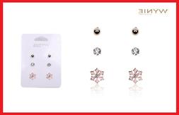 Da Donna Ragazza Bambina Piccoli Punto Luce Fiocco Di Neve R