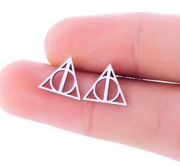 Da Lobo In Acciaio Triangolo Deathly Hallows Harry Potter