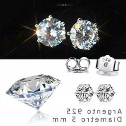 Da Punto Luce Bigiotteria Argento 925 Orecchino Con Uomo Bri