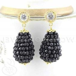 Di Argento 925 Con Goccia Di Pietre Indiane Intrecciate Spin