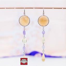 orecchini di bronzo a monachella con occhio