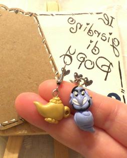 Disney Aladdin Genio E Lampada In Fimo - Prodotto Artigianal