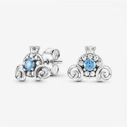 Pandora Donna 299193c01 Argento Blu Zirconia
