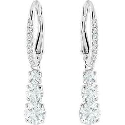 Swarovski Donna 5416155 Lega Metallica Oro Bianco Zirconia